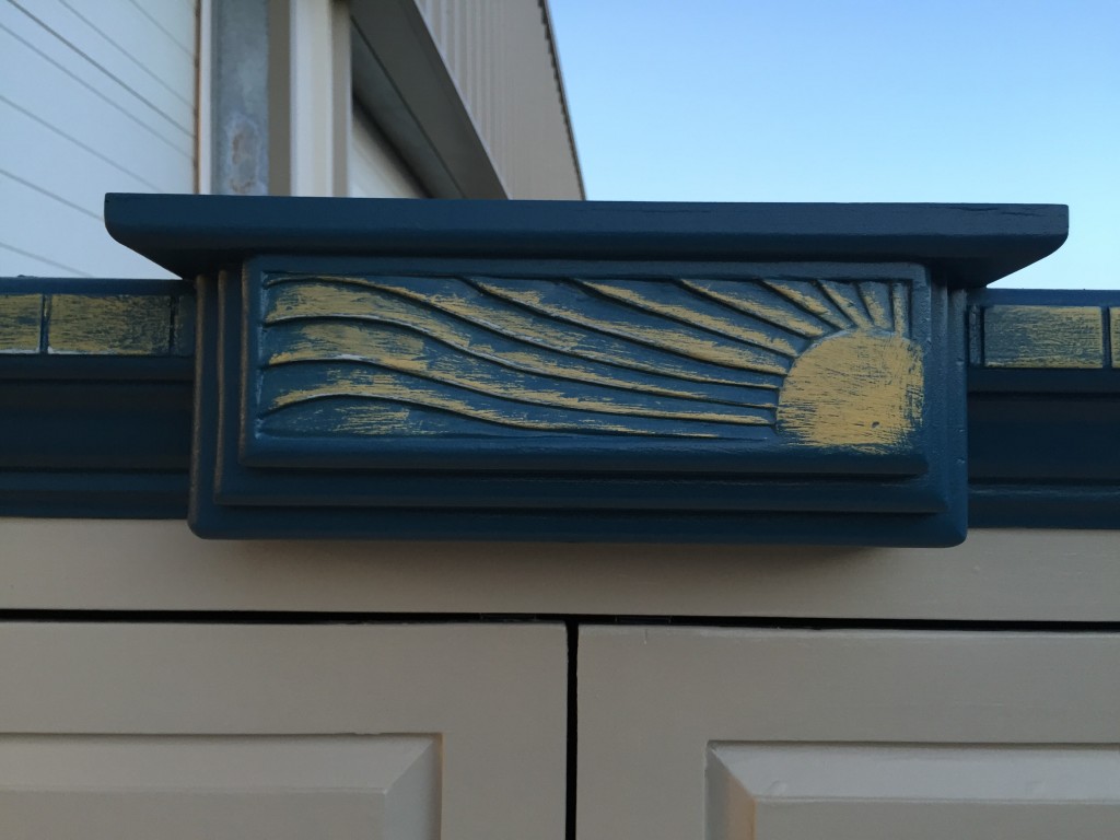 carved sunburst